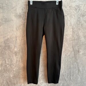 SPANX The Perfect Pant Medium Ankle Back Seam Skinny Ponte Classic Black 20251R